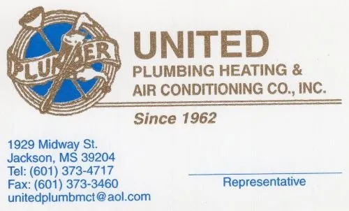 United Plumbing, Heating & Air Conditioning Logo