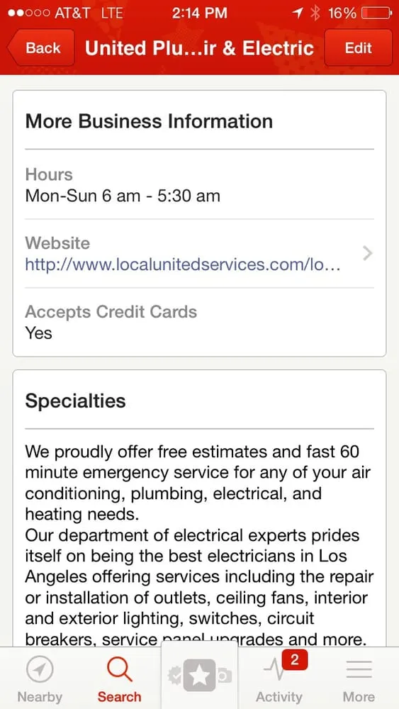 Reliable emergency plumbing service in Los Angeles, CA - United Plumbing Heating Air & Electric