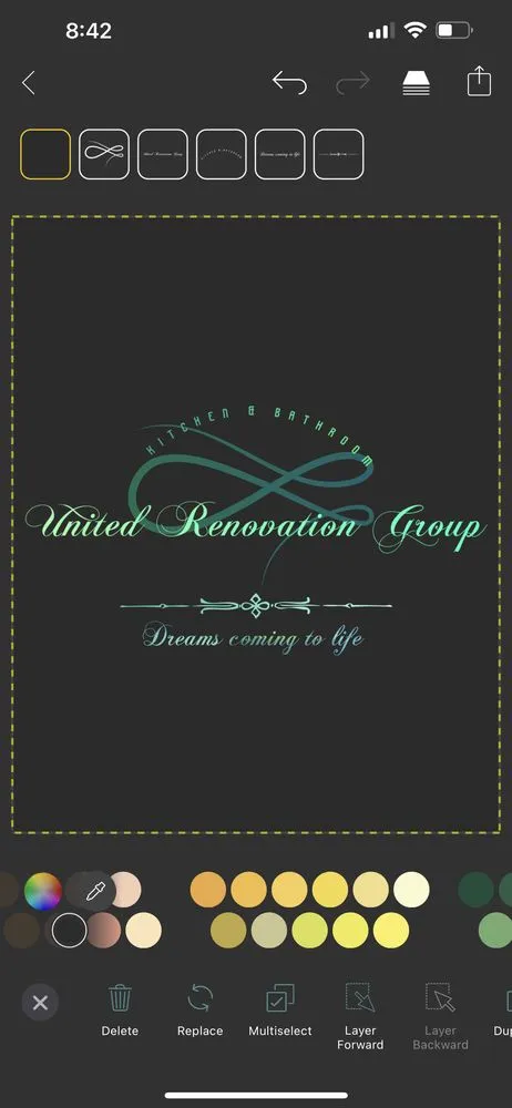 Slide of United Renovation Group