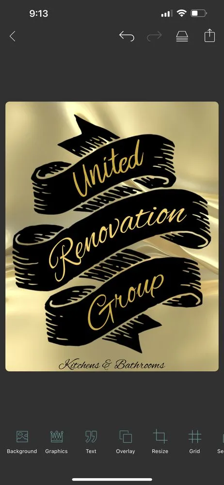 Slide of United Renovation Group