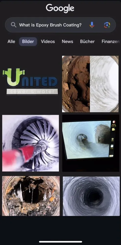 Slide of United Sewer & Water