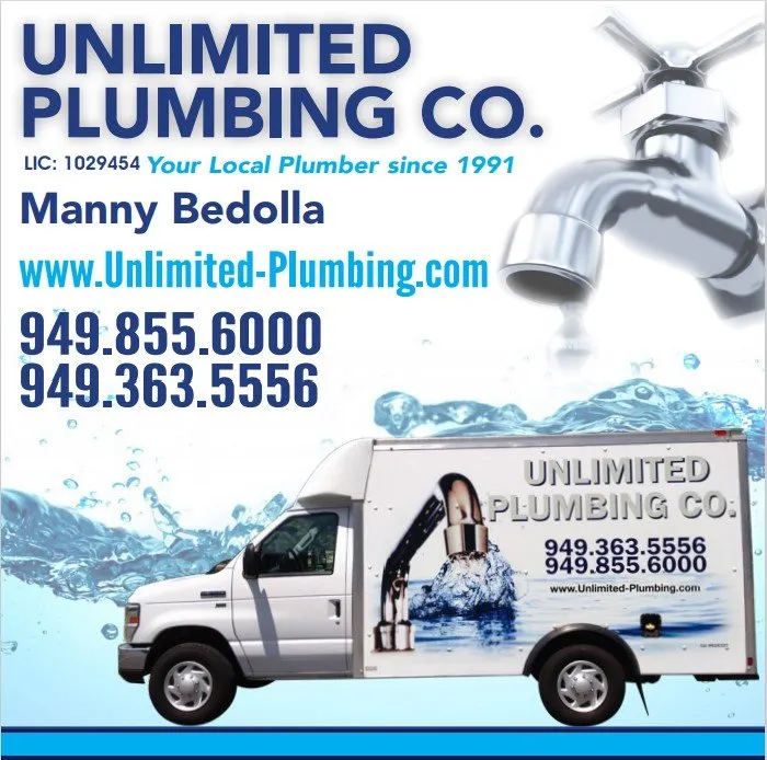 Slide of Unlimited Plumbing