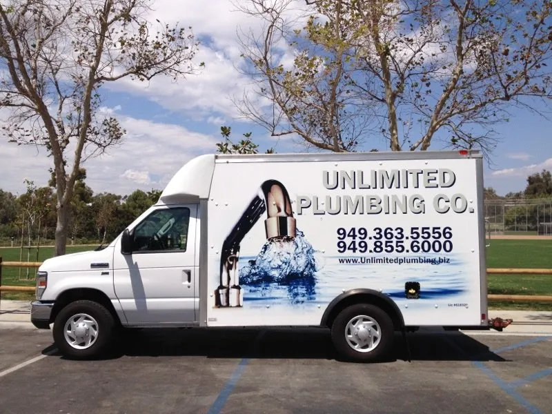 Slide of Unlimited Plumbing