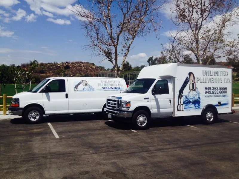 Slide of Unlimited Plumbing