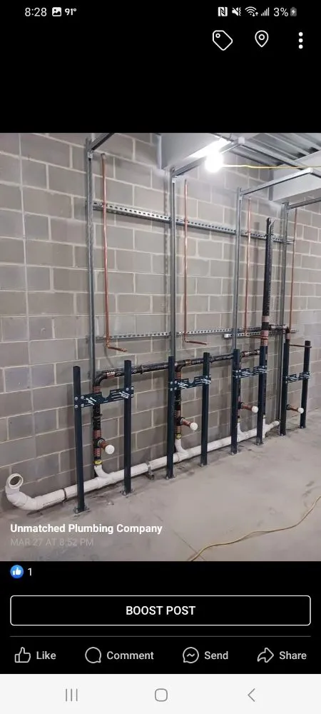 Slide of Unmatched Plumbing Company