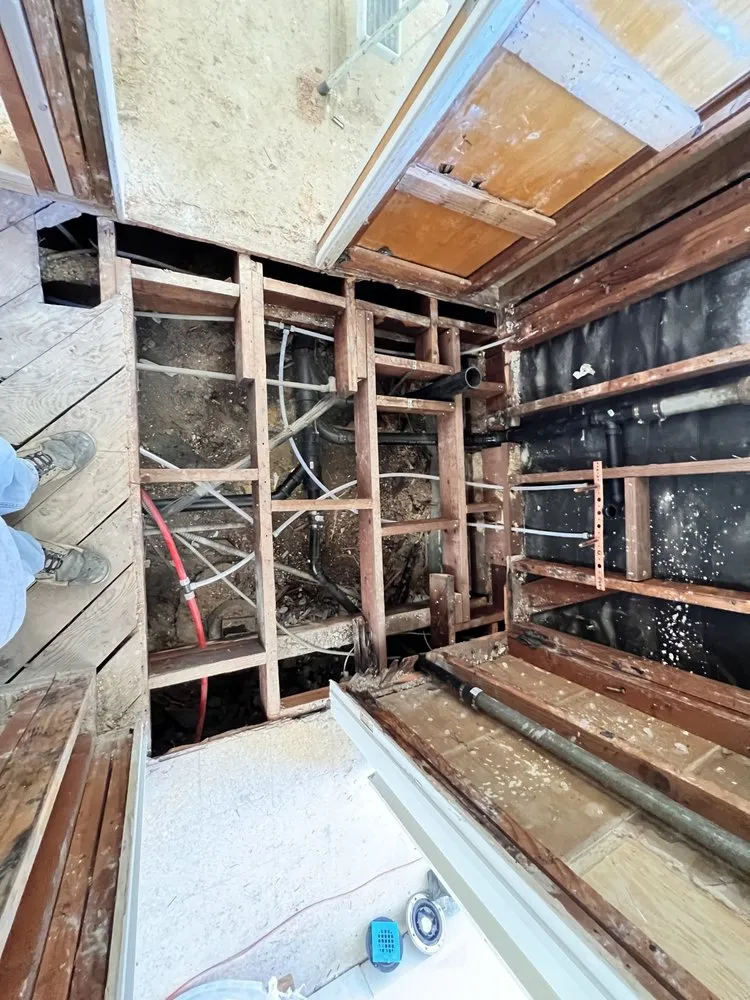 Slide of Unmatched Plumbing