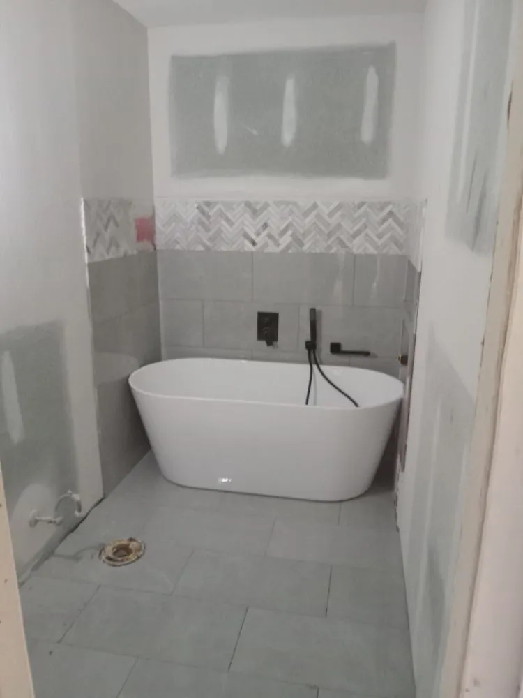 Slide of Up to code plumbing