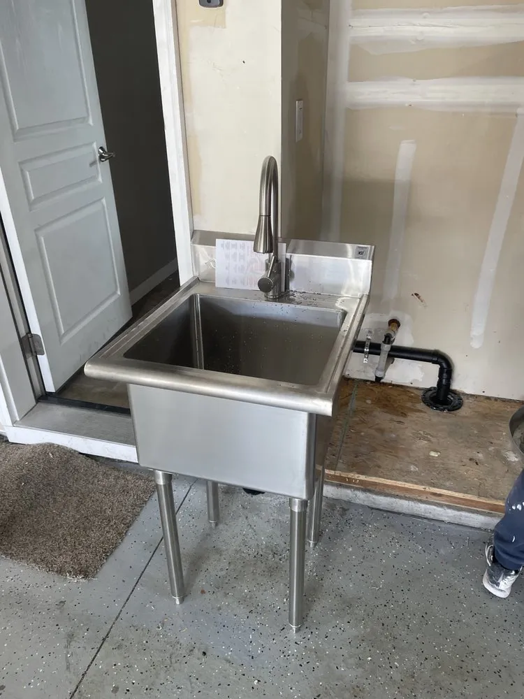 Slide of Upfront Plumbing