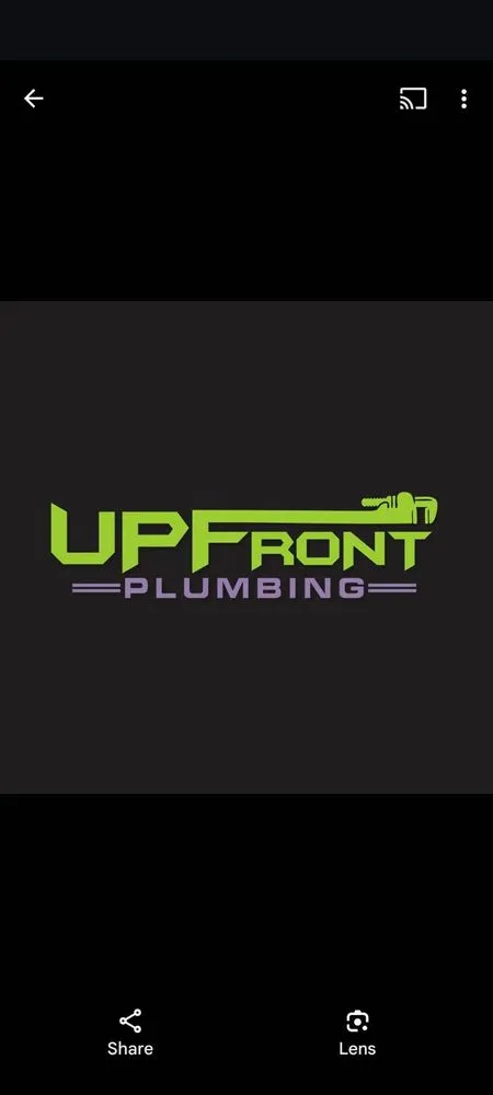 Slide of Upfront Plumbing