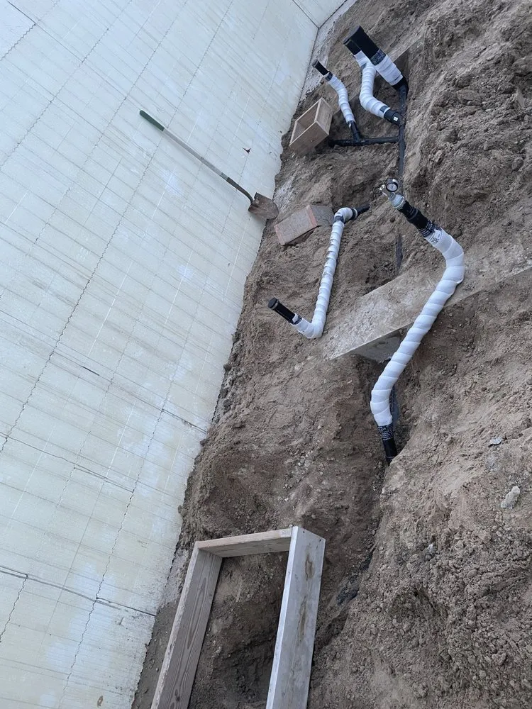 Slide of Upfront Plumbing