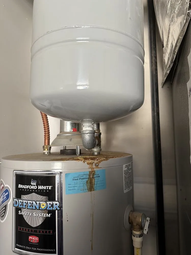 Slide of Upfront Plumbing