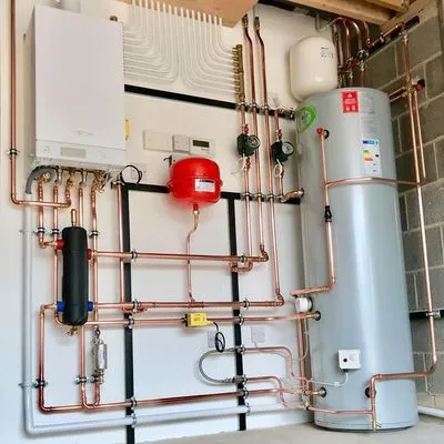 Upham's Corner Plumbing & Boiler Service Logo