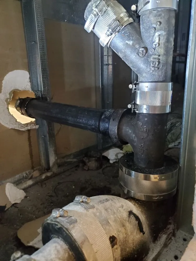Slide of Upright Plumbing