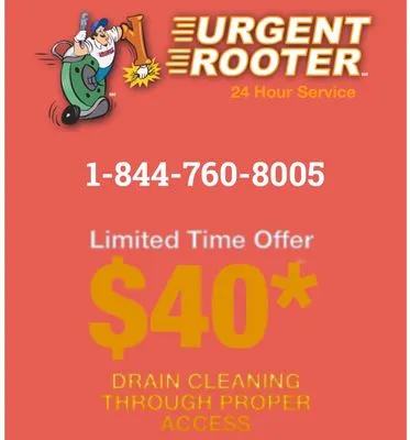 Urgent Rooter Service Logo
