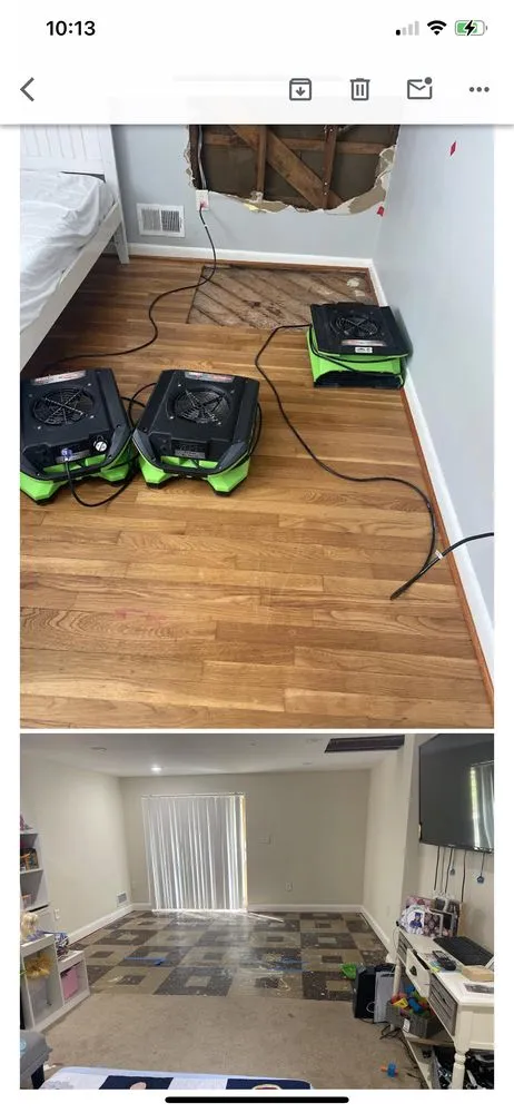 Slide of Urgent Water Restoration