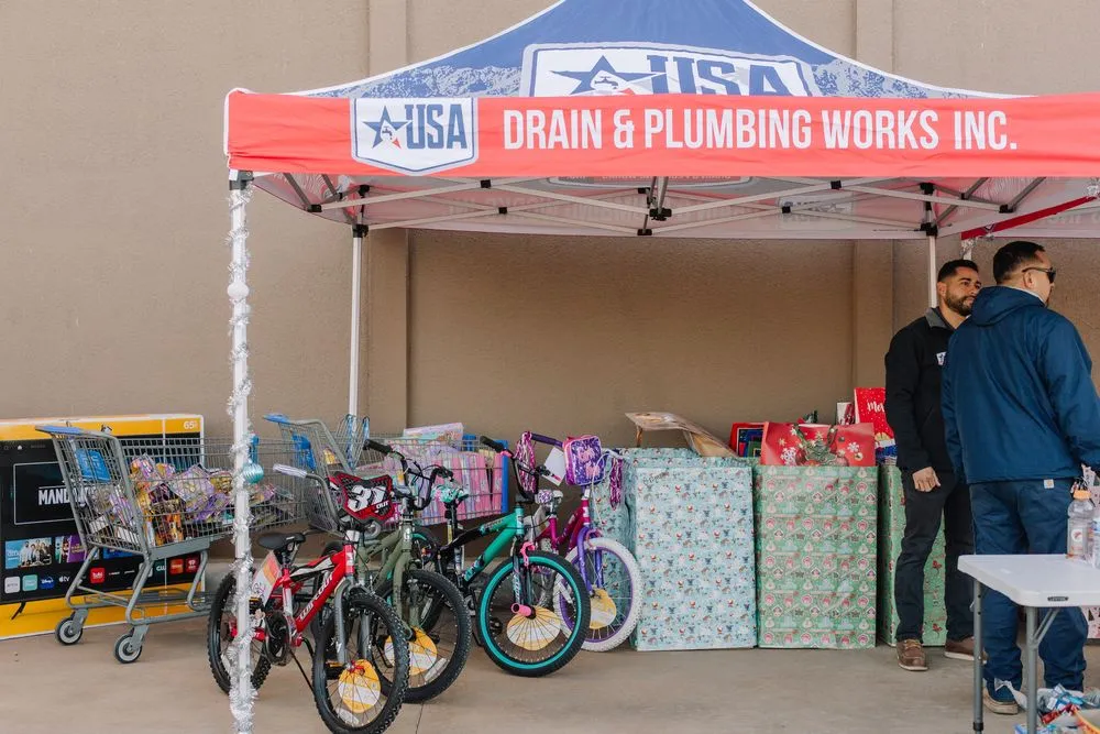 Slide of USA Drain and Plumbing Works