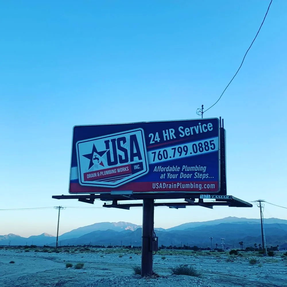 Emergency drain cleaning service in Palm Desert, CA - USA Drain and Plumbing Works