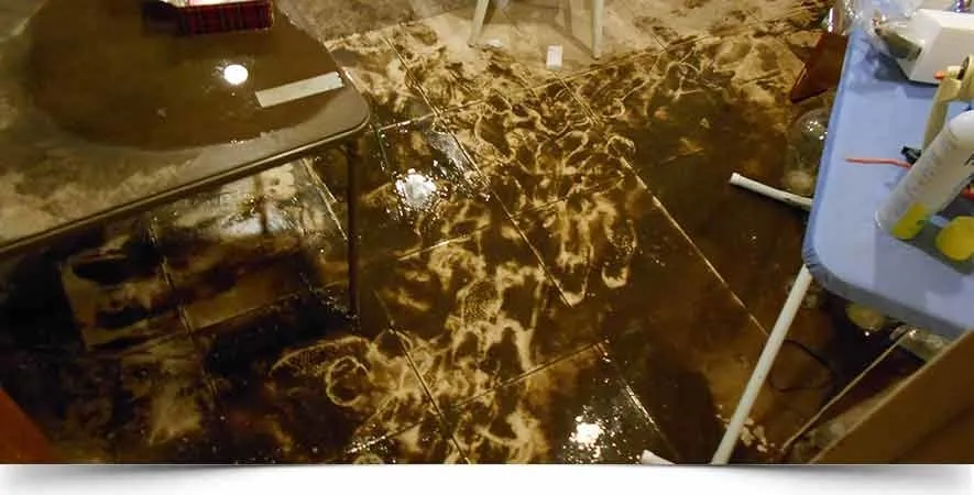 Slide of Utah Flood Cleanup