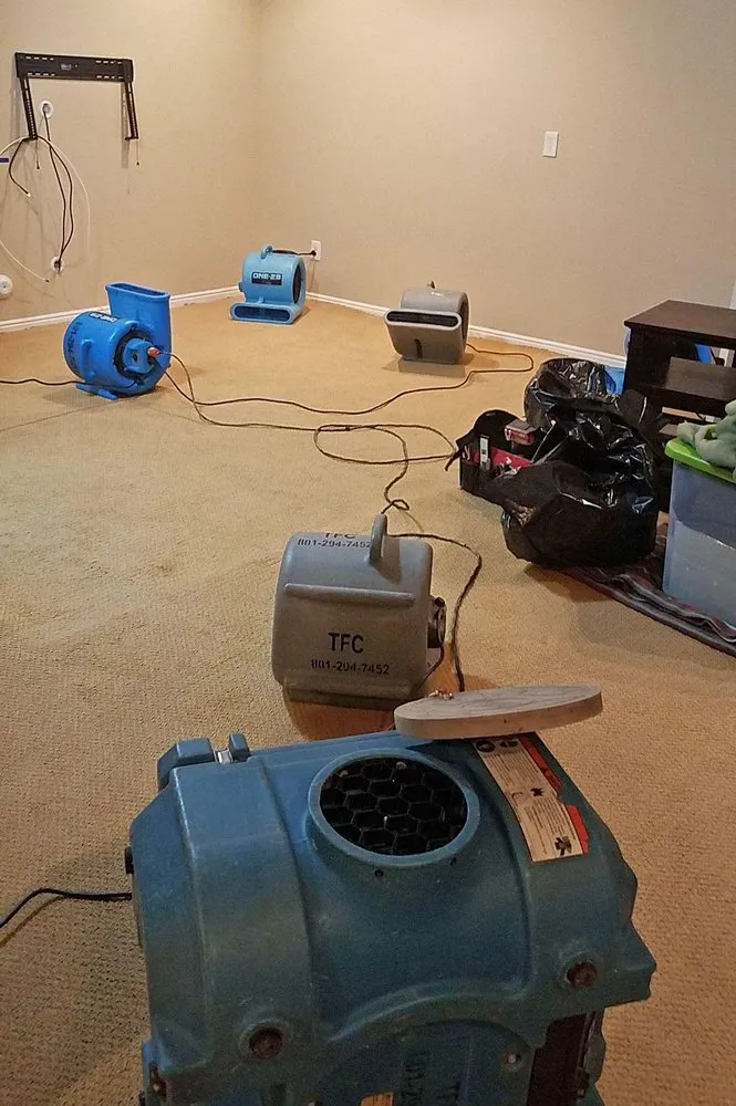 Slide of Utah Flood Cleanup