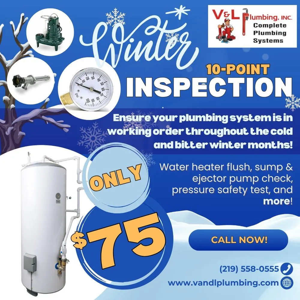 Slide of V & L Plumbing