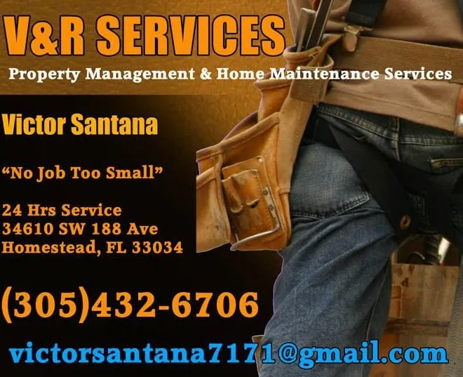 Slide of V & R Services