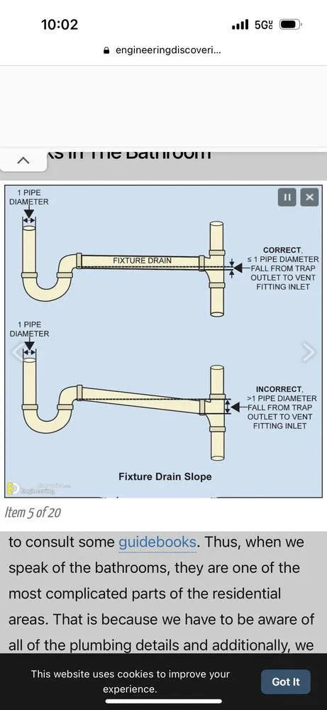 Slide of V & Y Plumbing Service