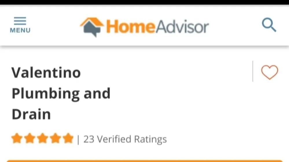 Slide of Valentino Plumbing and Drain