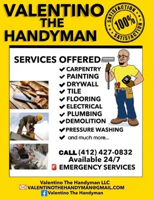 Valentino The Handyman Logo