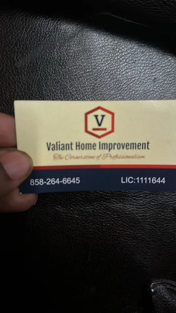 Slide of Valiant Home Improvement