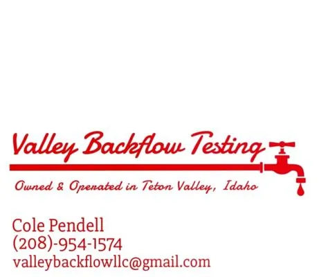 Valley Backflow Testing