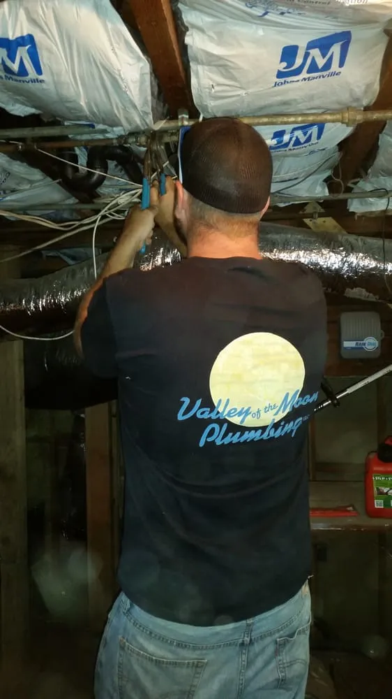 Slide of Valley of the Moon Plumbing