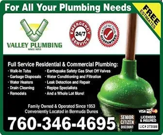 Slide of Valley Plumbing