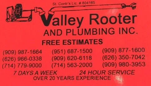 Slide of Valley Rooter & Plumbing