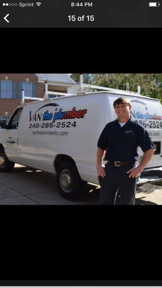 Slide of Van the Plumber