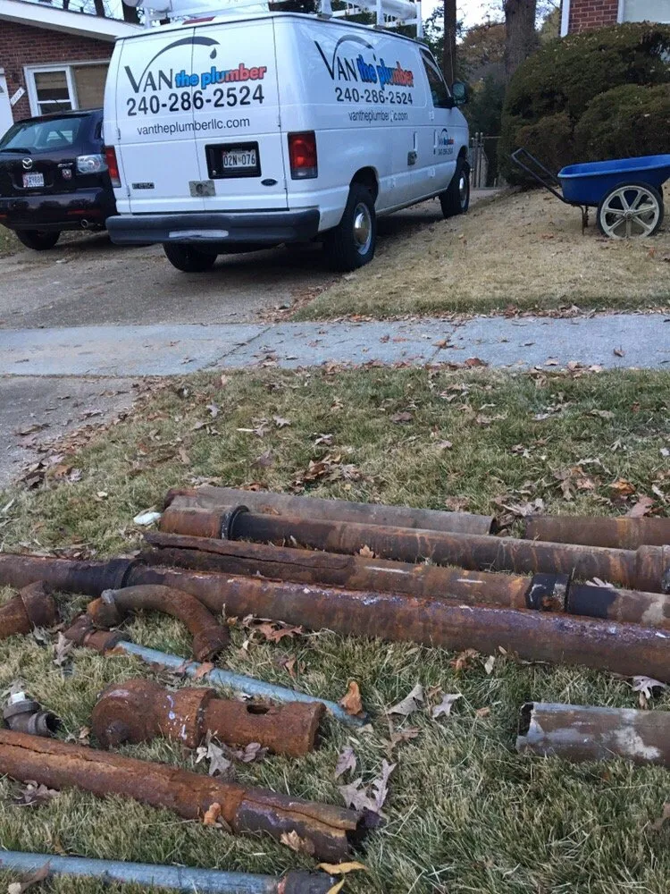 Slide of Van the Plumber