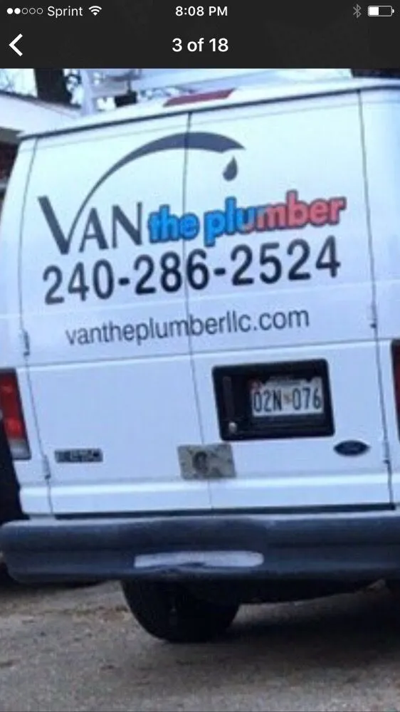 Slide of Van the Plumber