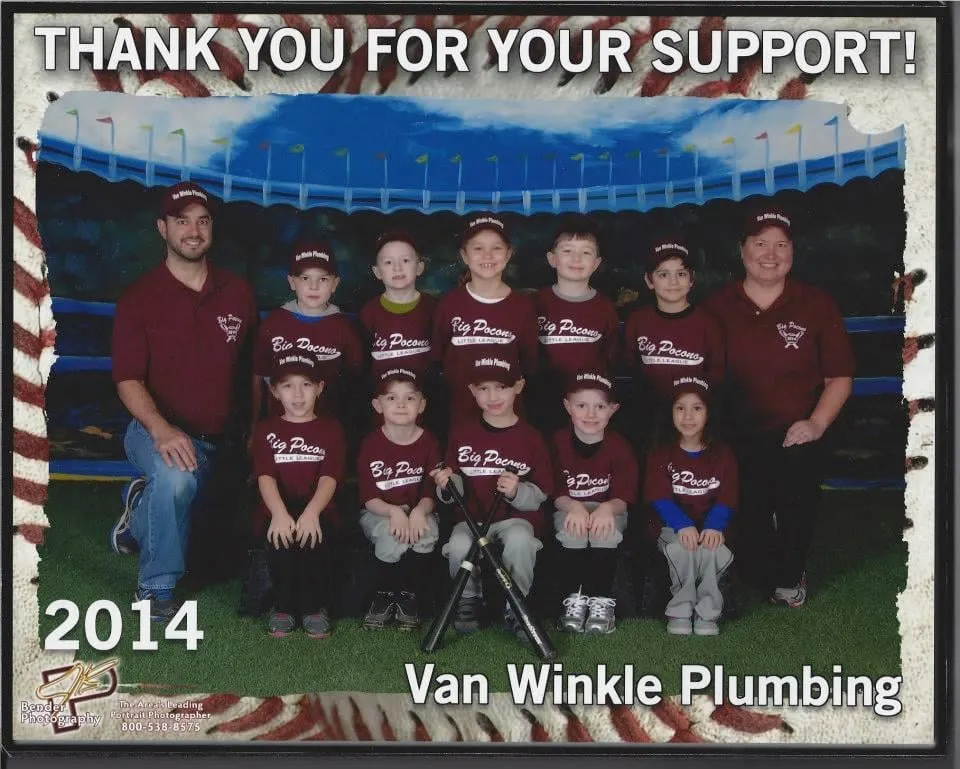 Slide of Van Winkle Plumbing Company