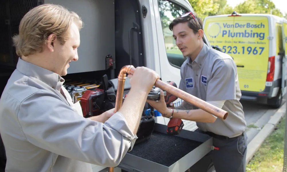 Slide of VanDerBosch Plumbing