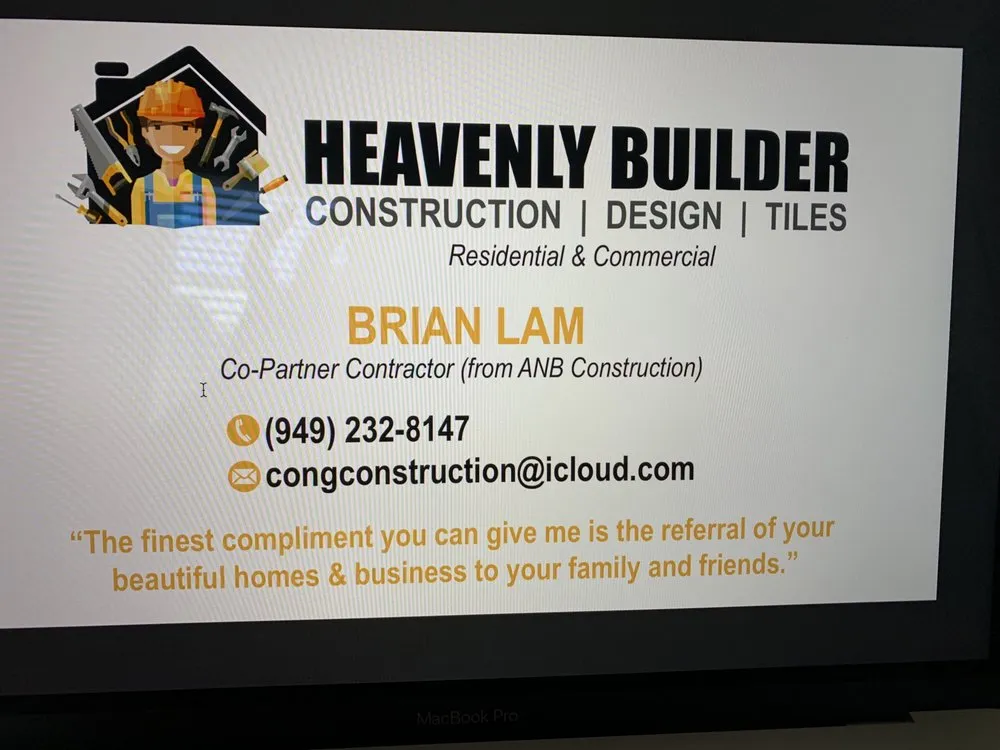 Slide of Vangela Construction