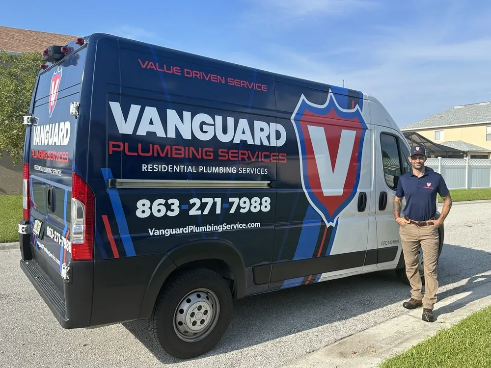 Slide of Vanguard Plumbing Services