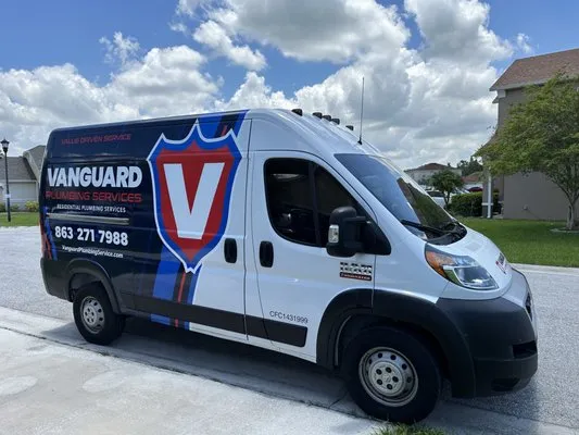 Vanguard Plumbing Services Logo