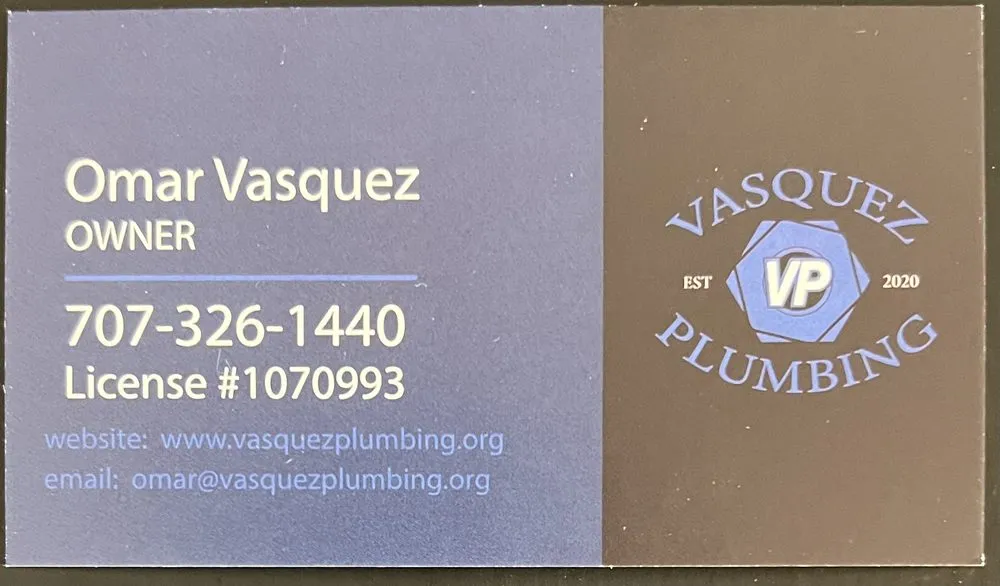 Slide of Vasquez Plumbing