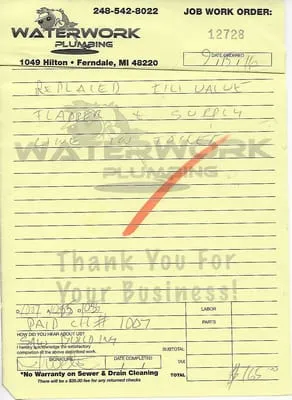 Vaughn's Plumbing Logo