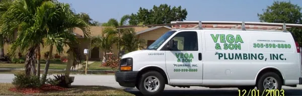 Vega And Son Plumbing Logo