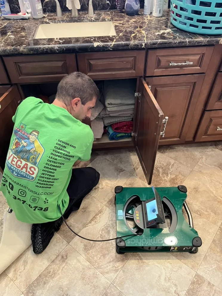 Reliable drain cleaning for homes in Las Vegas, NV by Vegas Drain Masters