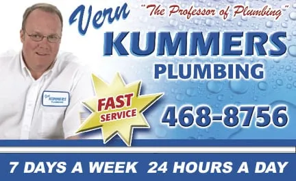 Slide of Vern Kummers Plumbing