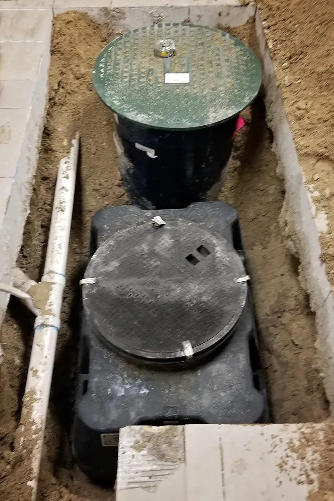 Slide of Versa Drain