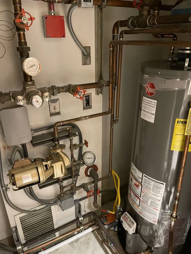 Slide of Vertex plumbing