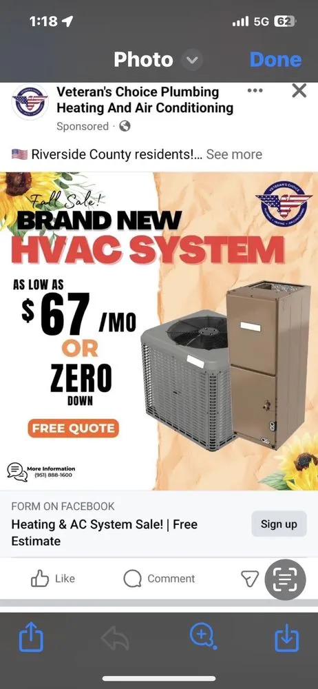 Trusted water heater service experts serving Murrieta, CA - Veteran’s Choice Plumbing Heating And Air