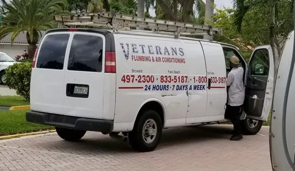Veteran's Plumbing Logo